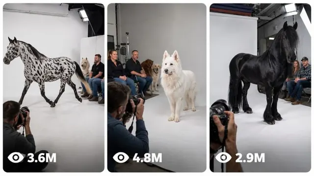 Animal Runway Photoshoot