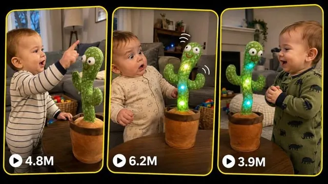 Ảnh xem trước 1/1: Dancing Cactus vs Baby