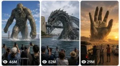 Giant Caught on Camera 2.0