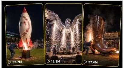 Giant Rocket, Firework & Night-Sky
