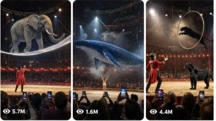 Raw Real-World Digital Animal Circus