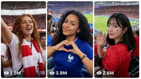Preview still 1 of 1: Seedance 2.0 FIFA Football Girls Fans Audience