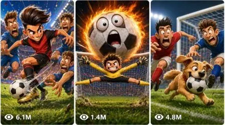 Viral Football Cartoon Video